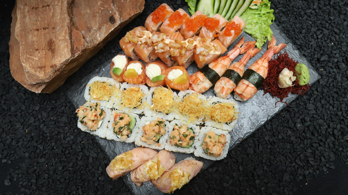 C. de Salmón y Langostinos Premium x30